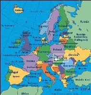 Slovakia within Europe (47kB)