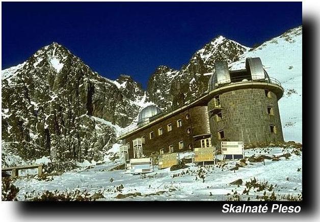 IMAGE: Skalnate Pleso Observatory with Lomnicky Stit in the 
background