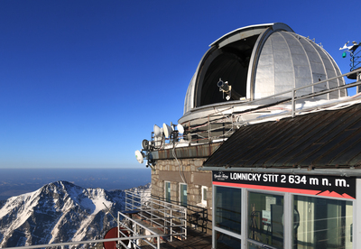 IMAGE: Kupola Observatória Lomnický Štít