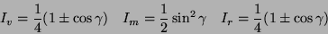 \begin{displaymath}
\frac{1}{P'} = \frac{1}{P} \pm 1.0027
\end{displaymath}